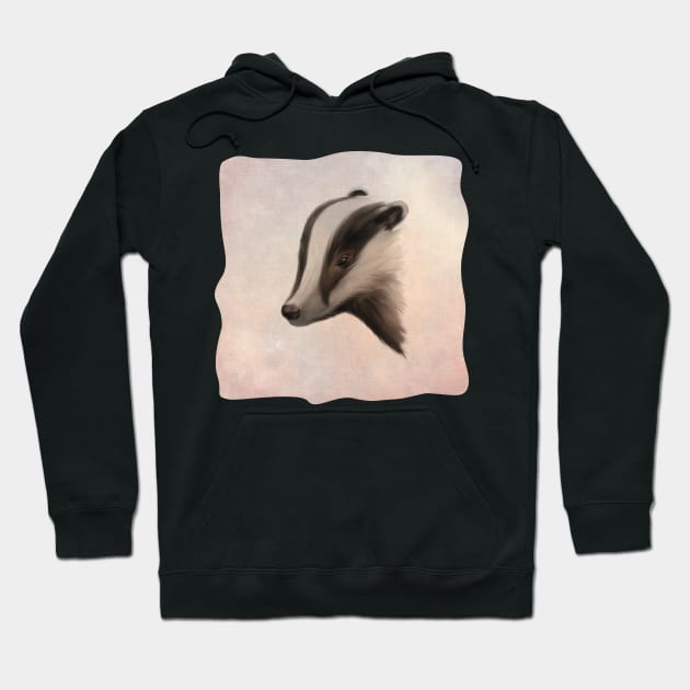 Badger Hoodie by CreativeByDesign